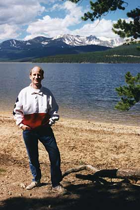 Camping at Turquoise Lake, July 24 1997